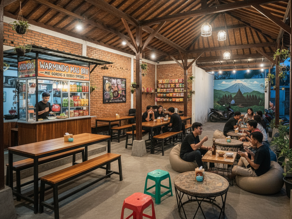 Kunci Sukses Bisnis Kuliner Jogja: Panduan Lengkap Menguasai Pasar Mahasiswa Kuliner mahasiswa jogja: warmindo modern