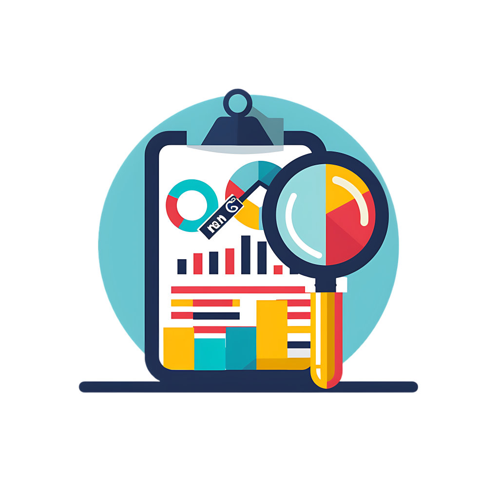 Cara Kerja SEO untuk Website Toko Online: Panduan Lengkap Tembus Halaman 1 Google! vecteezy marketing research icon against transparent background 48413854